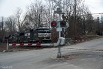 NS 6959 through the crossing